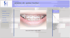 Desktop Screenshot of praxis-dr-holler.com